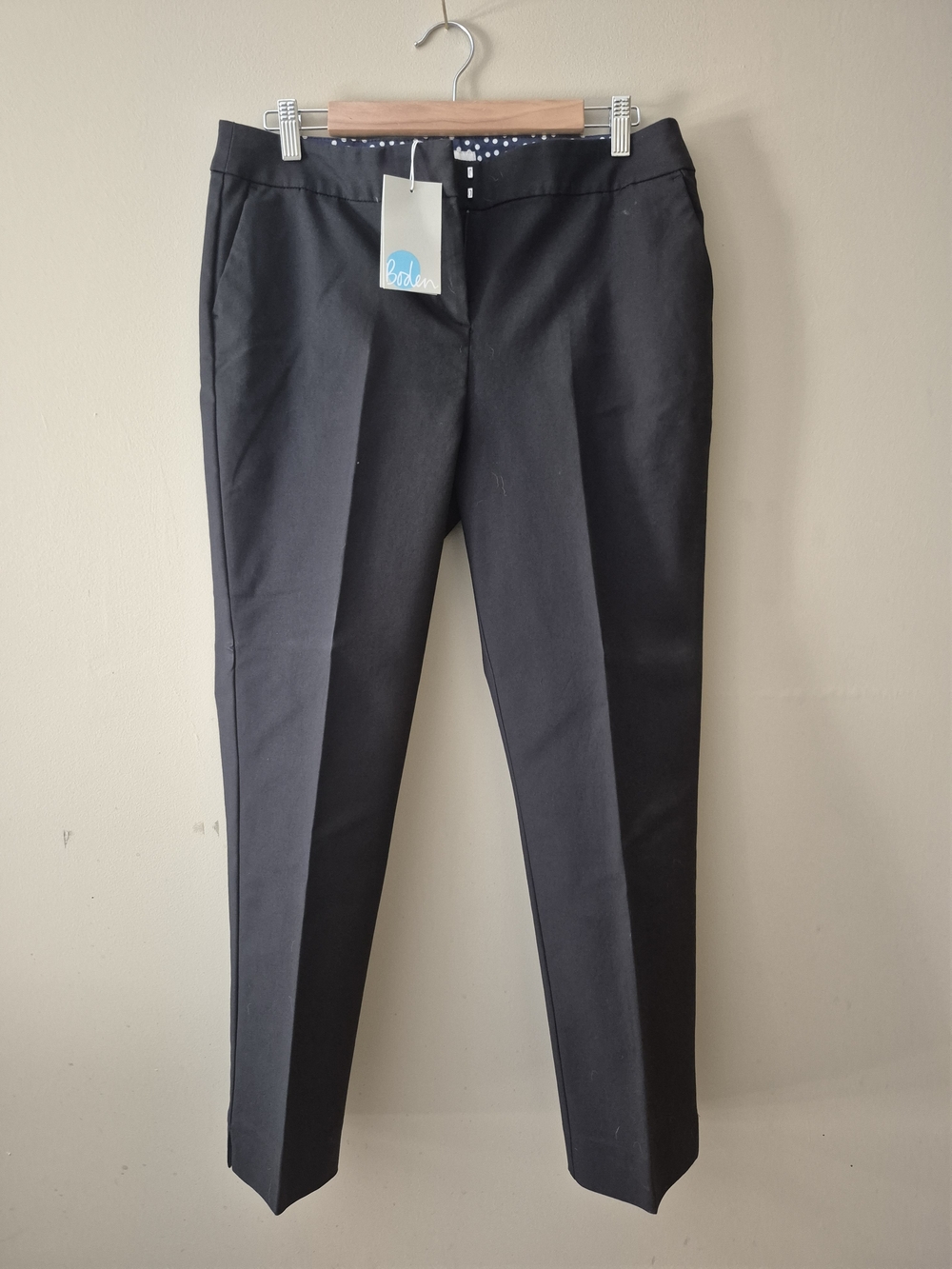 BODEN NWT Black Womens Pants, SIZE 10 US